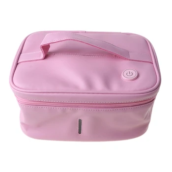 

USB UV Sterilization Bag Portable LED UV Disinfection Cosmetic Bag Home Mobile Phone Mask Underwear Sanitize Storage Bag