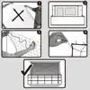 Plastic Cat Protective Net Pet Protection Net Sturdy Safe Wire Cover for Balconies Windows 6