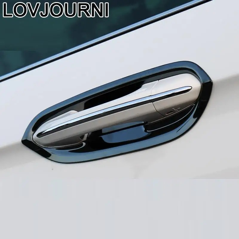 Задние панели ножная педаль дверная ручка наружные декоративные авто аксессуары