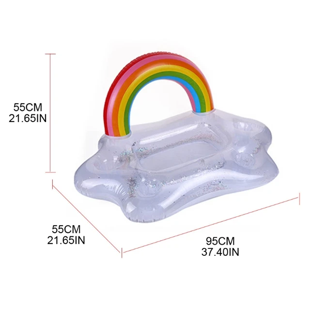 J60B Float Table Anti-Leak Plastic Material Pool Float Pad Summer Vacation Supplies 6