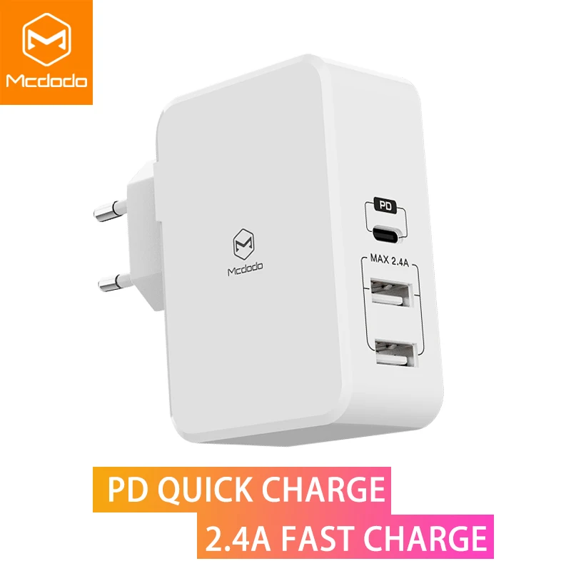 EU/US USB Type C PD адаптер 41 Вт Быстрое зарядное устройство для мобильного телефона
