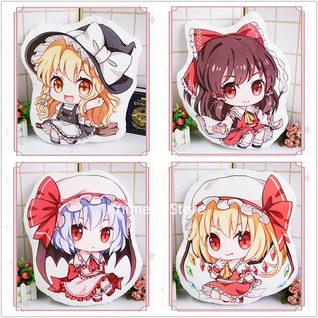 hakurei reimu, kirisame marisa, remilia scarlet, flandre scarlet