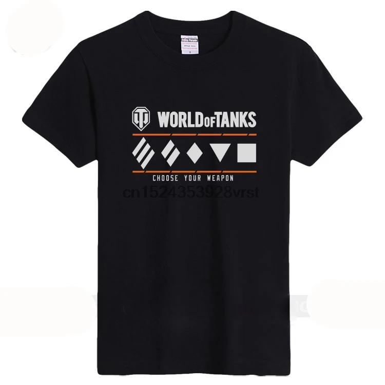 Новинка 2016 стильная мужская футболка с короткими рукавами world of tanks летняя
