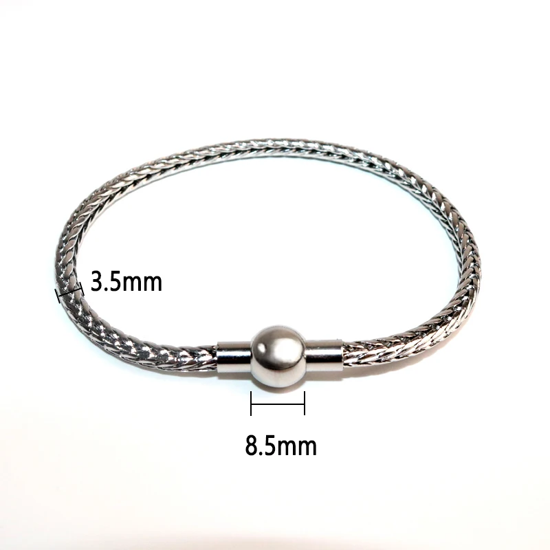 Гламурный Круглый браслет-цепочка мужской Pulseira ювелирный подарок браслет серебряный Модный панк пара Будда браслет женский