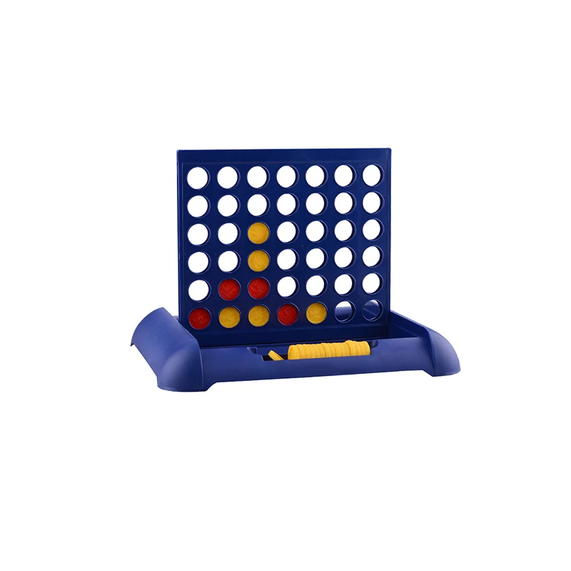 Game Chess Backgammon Parent-Child Board Game Environmental Friendly Educational Four Quadruple Vertical Connect Board Checkers