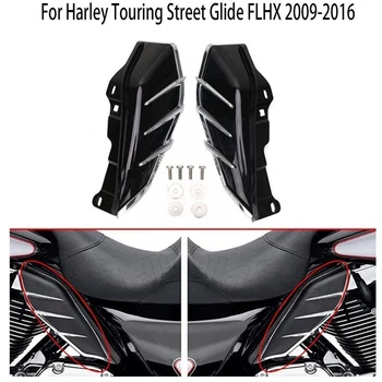 

Mid Frame Air Deflector Trims Compatible for Harley Touring Road King Tri Glide 2009-2016 Black