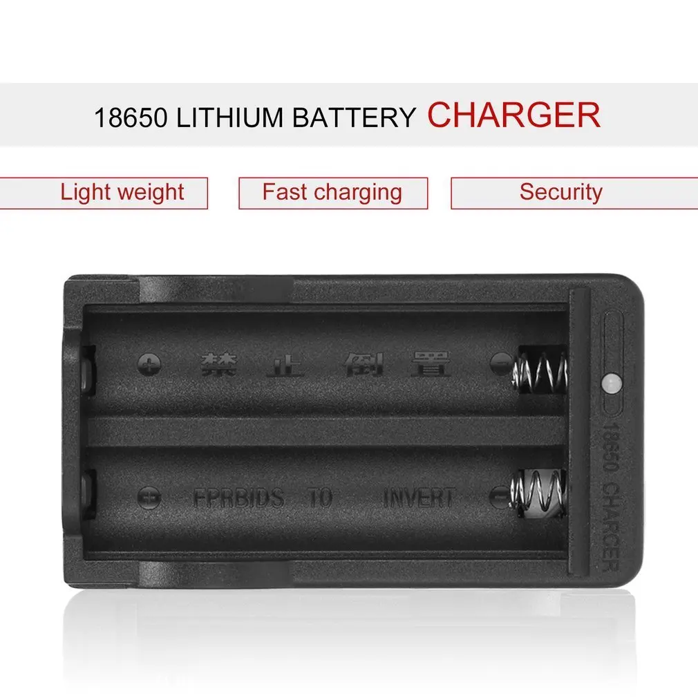 1 предмет; Новинка; черный AC 110-240V 18650 4,2 V Перезаряжаемые литий-ионный аккумулятор с двойным Батарея Зарядное устройство штепсельная вилка американского стандарта путешествия Батарея Мощность адаптер