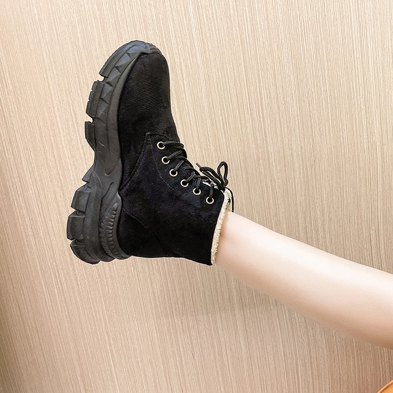 jadon faux fur lined platform boots