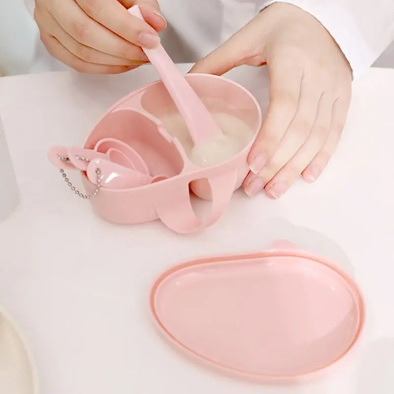4 шт. DIY маска для лица миска измерительный прибор ложка лопатка наборы