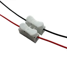 20 adet Splicer fişler/bağlantı fişleri/linker fişler/hızlı bağlantı kablo kelepçesi Terminal bloğu 2 yollu kolay Fit led şerit için