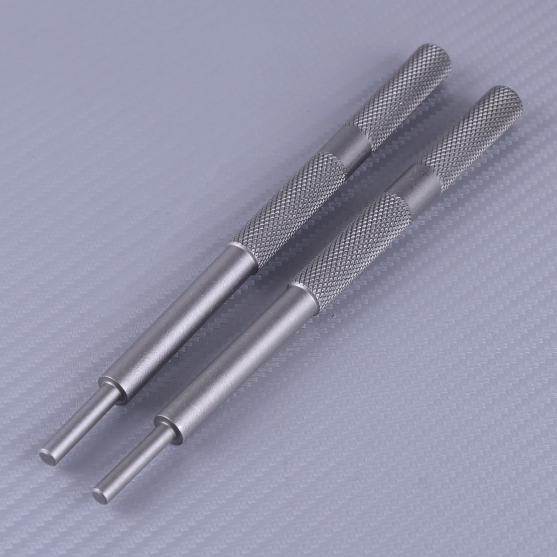 

DWCX 2PCS Motorcycle Valve Guide Remover Grinding Stick Lapping Tool Metal Dark Grey