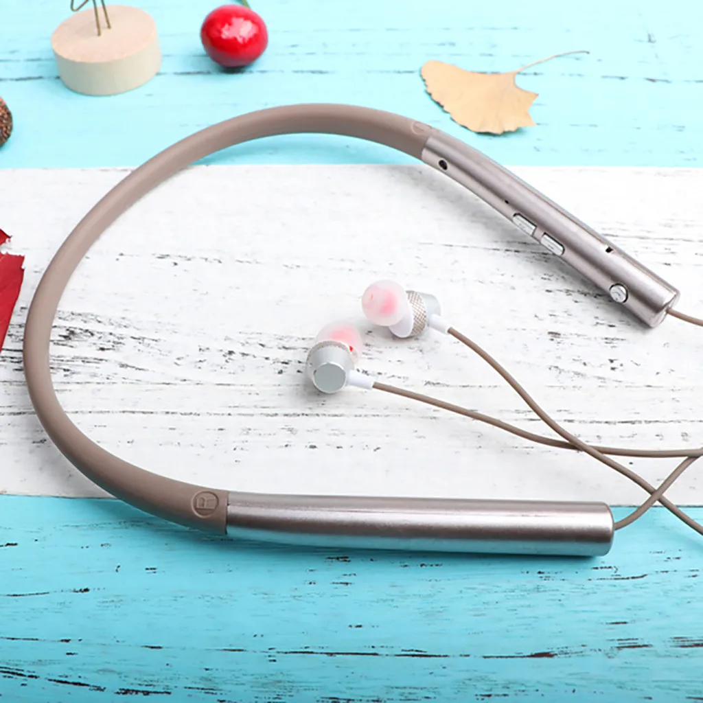 50# Bluetooth наушники беспроводные наушники с шейным швом шумоподавление стерео наушники с микрофоном спортивные наушники игровая гарнитура
