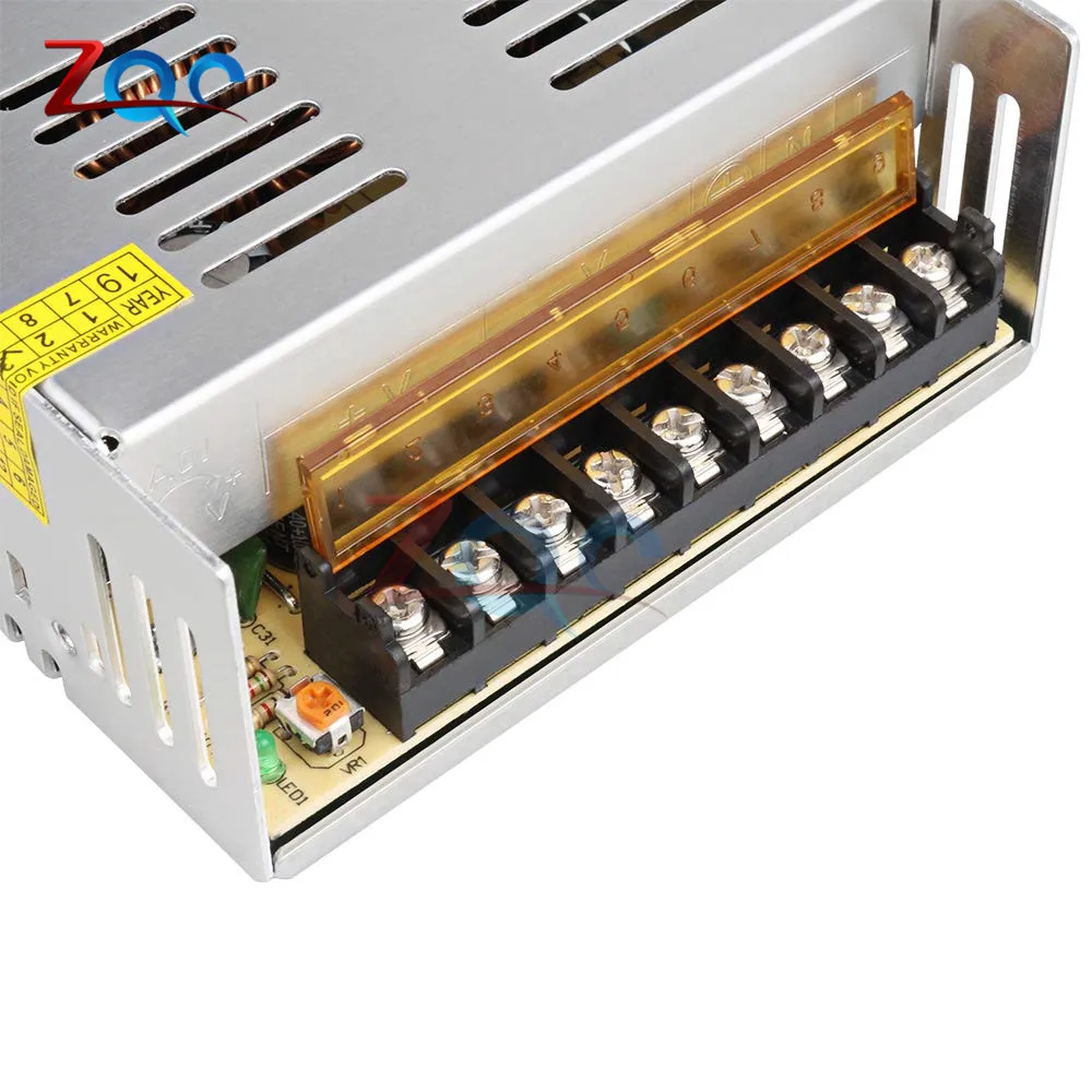 AC-DC, импульсный источник питания, адаптер, светильник, Трансформатор 110 В 220 В до 5 В 60А 300 Вт для светодиодной ленты CCTV, регулятор напряжения