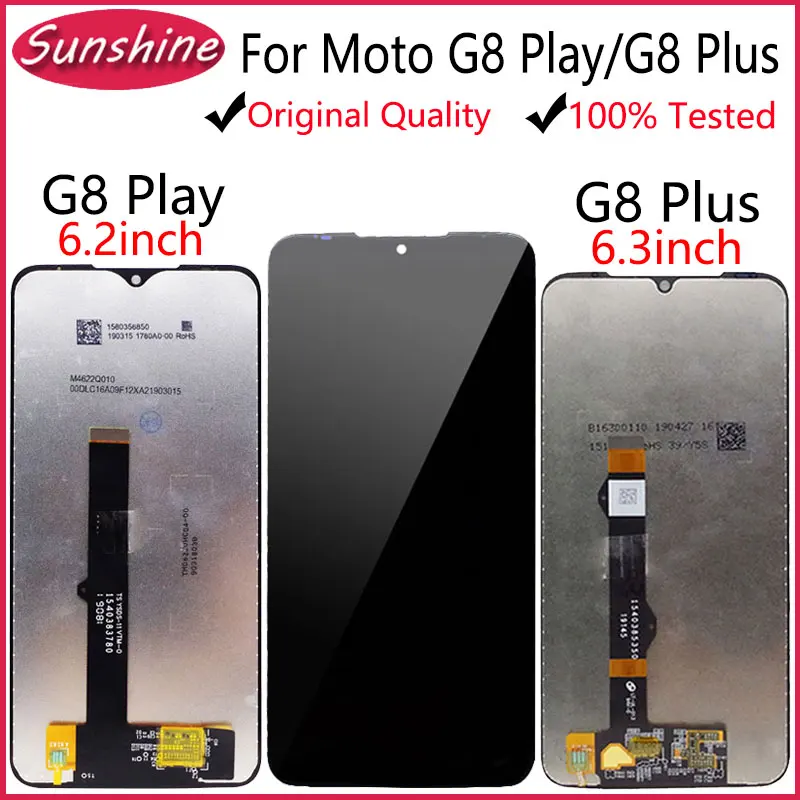 AAA оригинал для Motorola Moto G8 Play LCD XT2015 дисплей сенсорный экран Сенсорная панель