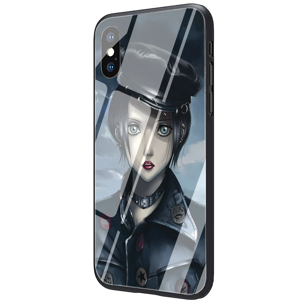 Чехол для телефона из закаленного стекла NaNa osaki для iPhone 5 5S 6 6S Plus 7 8 Plus X XS XR 11 Pro Max - Цвет: G5