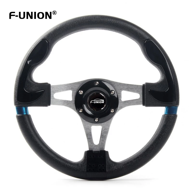 

Car Accessories Sports Steering Wheel Quick Release Modified Steering Wheel 13 Inch 330mm Aluminum Moving Rudder