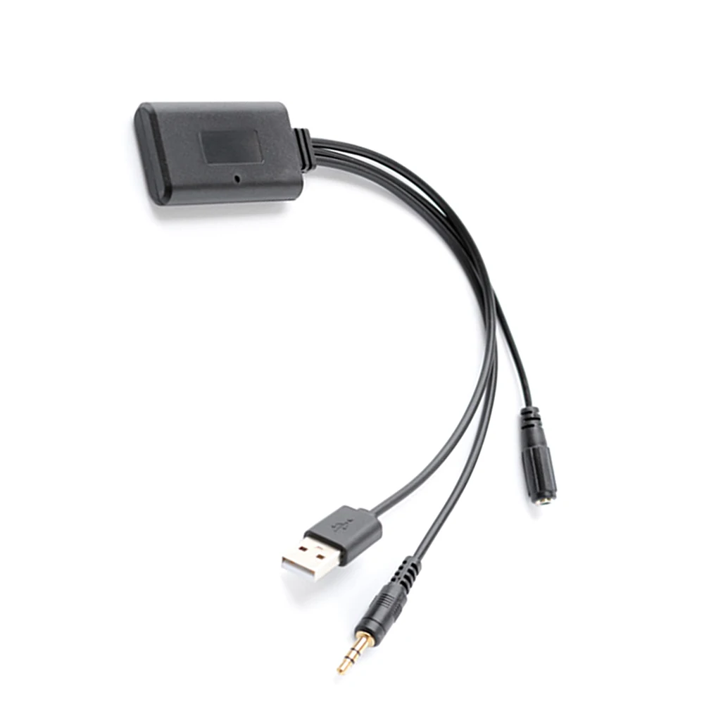 Универсальный автомобильный AUX USB аудио Bluetooth музыкальный адаптер беспроводной Bluetooth микрофон Handsfree автомобильный AUX BT USB адаптер для Honda
