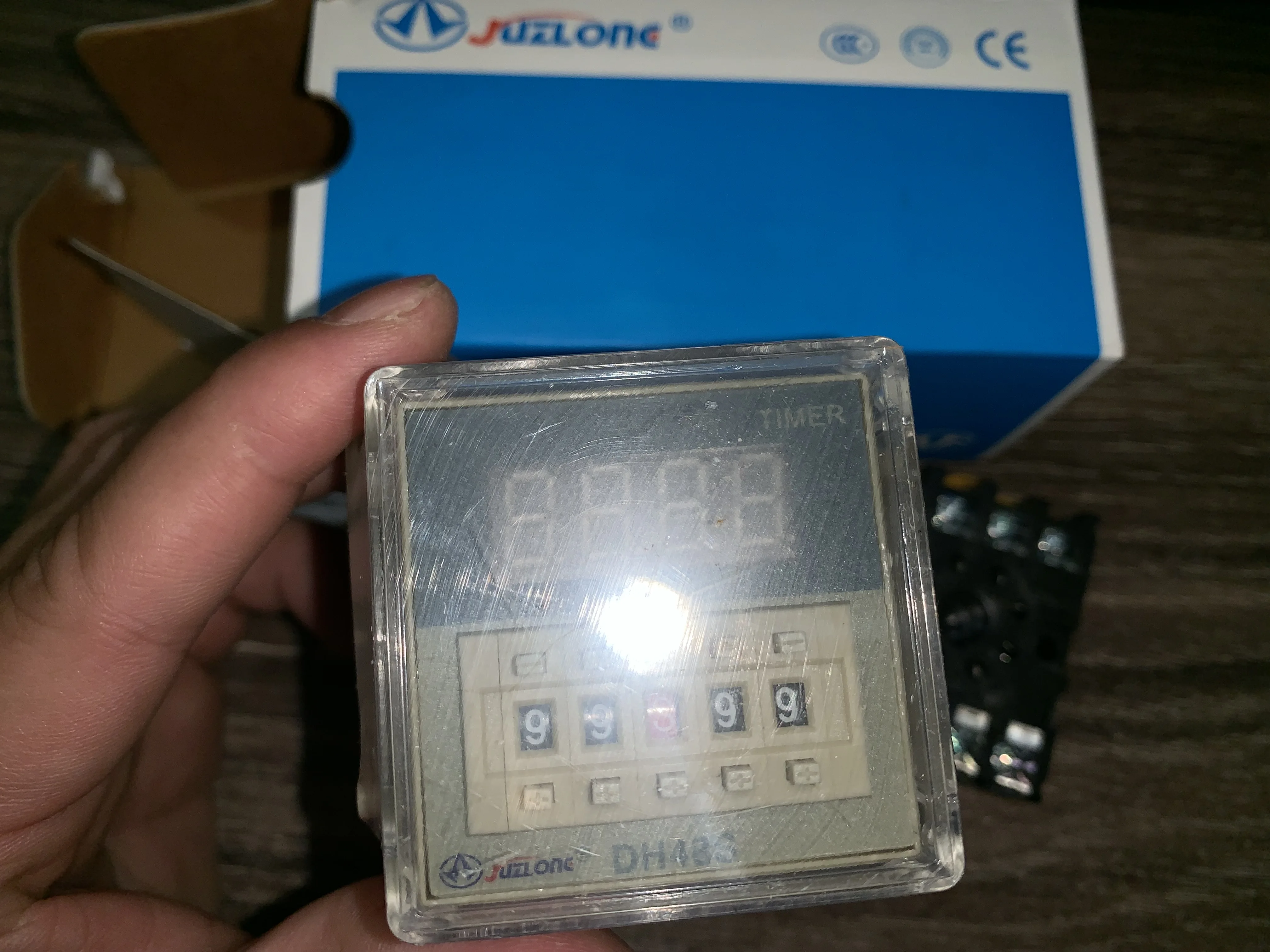 

DH48S-2Z digital display power-on delay time relay timing controller 24VDC 220V