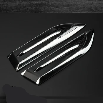 

ABS Chrome trim cover Light Side Emblem Badge decoration trim Sticker for Jaguar XF XJ XJS XK S-TYPE X-TYPE XJ8 XJL XJ6 XKR XK8