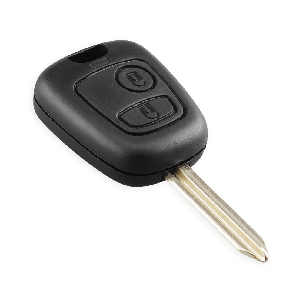 KEYYOU 10 шт./лот 2 кнопки дистанционного ключа брелок чехол для автомобиля Citroen C1 C2 C3 Saxo Xsara Picasso Berlingo