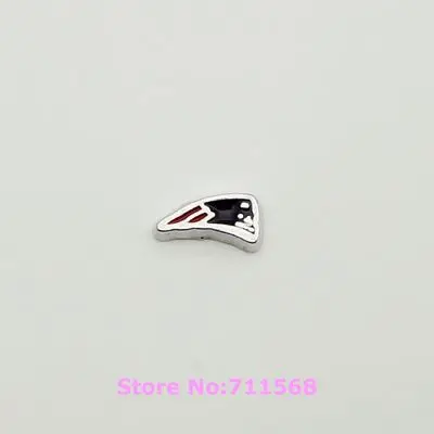 NewEnglandPatriots Микс 50 шт./лот спортивные команды плавающие амулеты для стеклянных плавающих аксессуары для медальонов - Окраска металла: NewEnglandPatriots