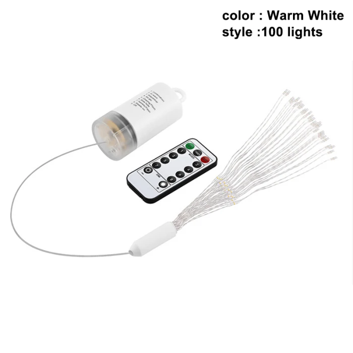 Hot LED Fairy Lights 8 Modes Dimmable StringLights with Remote Control for Party Home Outdoor LSK99