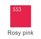 553 Rosy Pink Полуперманентный макияж татуировки чернила для бровей и губ и подводка для глаз пигмент для бровей губ цифровой и устройство машина микроблейдинг операция - Цвет: 553 Rosy Pink