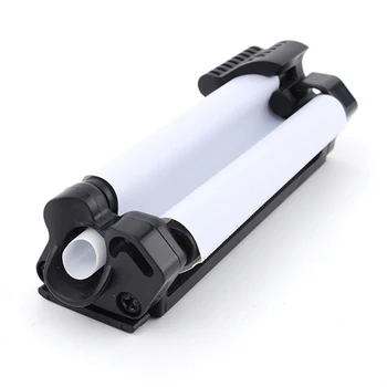 

Creative Design Hand Roller Portable Acrylic Cigarette Rolling Machine With 70MM Papers Holder For DIY Cigarette Tube