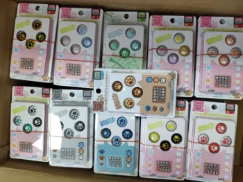 

600sets Cat Paw Thumb Stick Grips Analog Caps For Nintend Switch Lite NS JoyCon Controller Thumbstick Grips Joystick Cap Cover