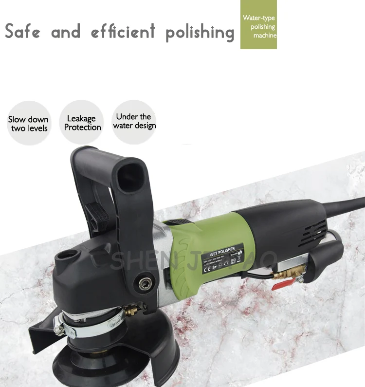 110/220V 800W Hand-Held Water Injection Stone Polisher Machine Water Injection T