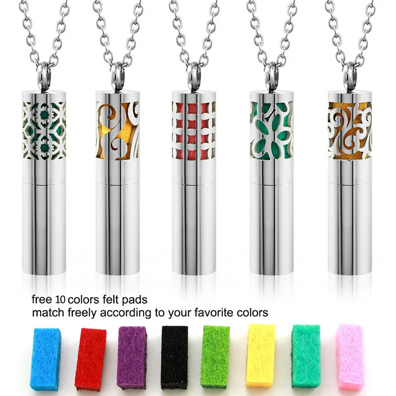 diylocket 316L Stainless Steel Diffuser Necklace Pendant Aromatherapy Lockets LSJH01-11 | Украшения и аксессуары