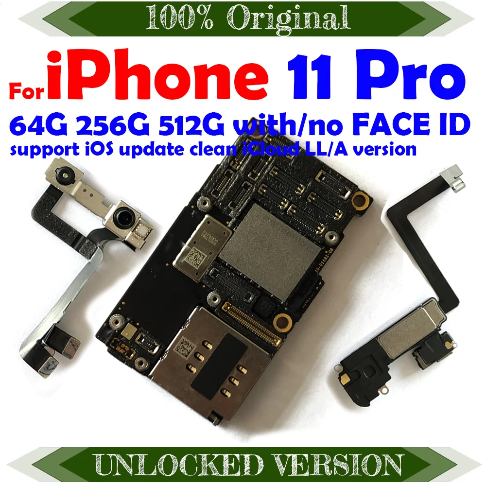 Глобальная и американская версия материнская плата для iPhone 11 PRO Материнская с