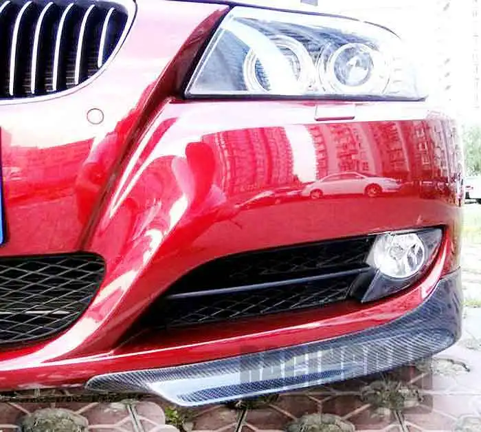 PERFORMANCE REAL CARBON FIBER FRONT LIP SPLITTER FOR BMW E90 LCI 2009-2011