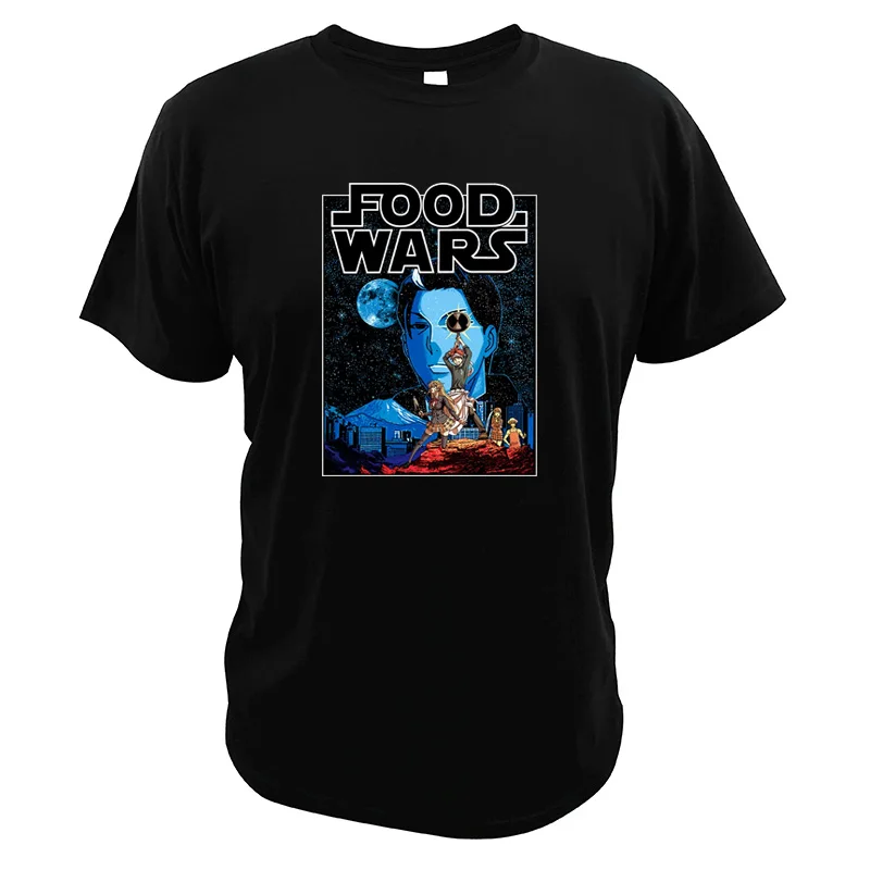 

Shokugeki No Soma T shirt Food Wars Japanese Comics Tee Tops EU Size Yokihira Soma T-shirt