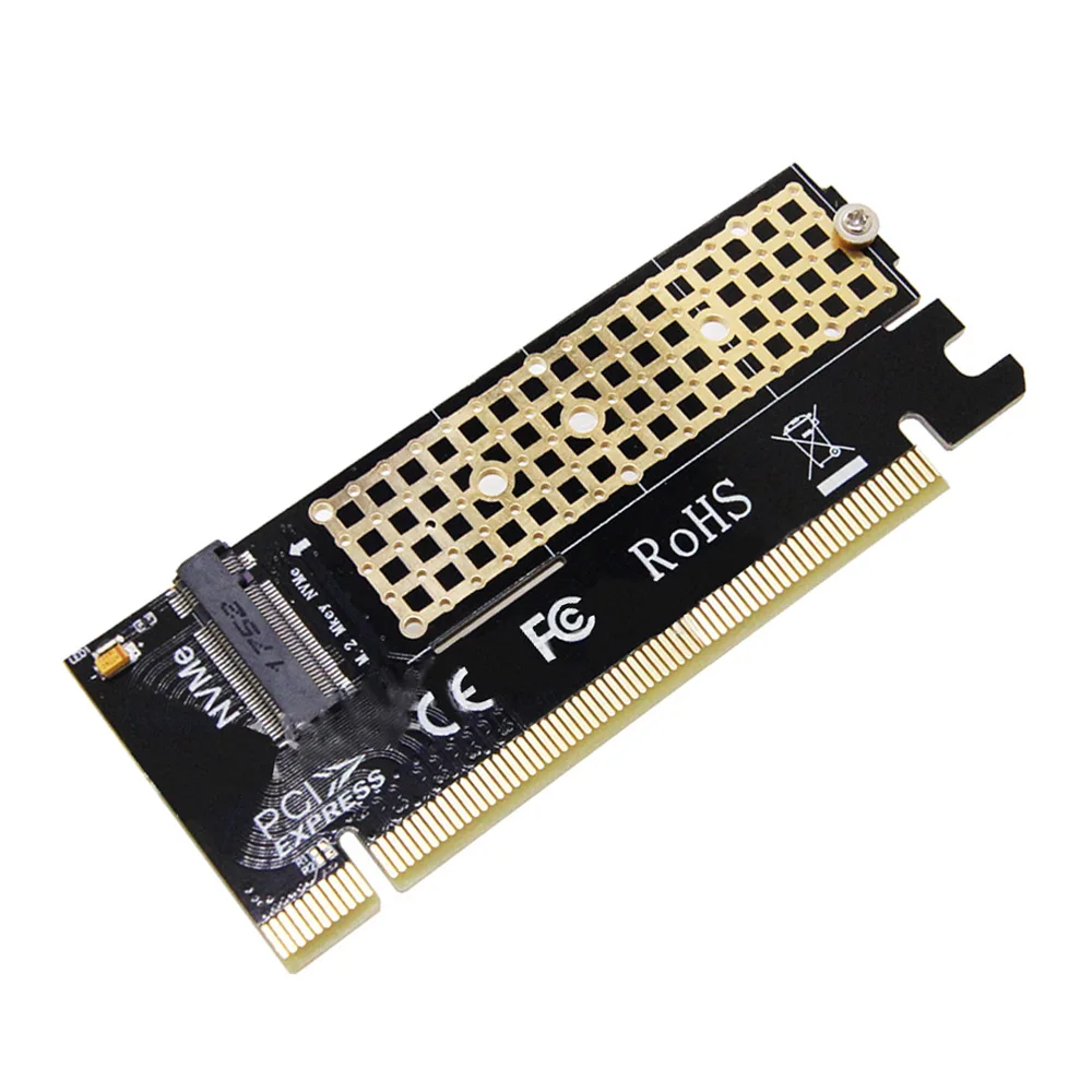 M-Key PCI-E X4 X8 X16 Riser Card PCI-E 3,0 m.2 NVME полноскоростная Плата расширения - Цвет: Красный