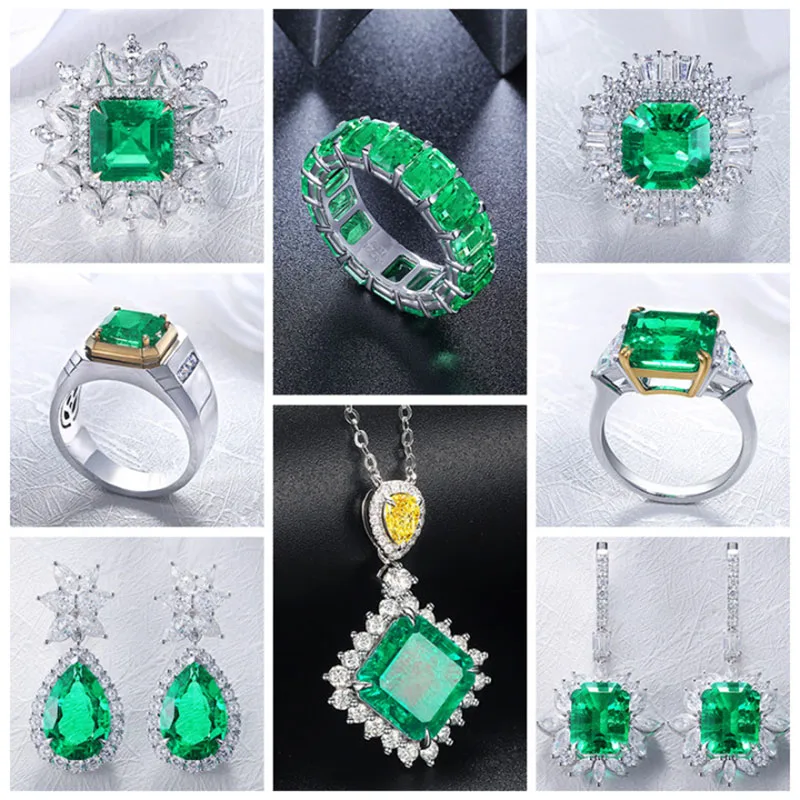 H1dffab16f2f84682aefca42aee0ce0f1r Pirmiana New Design 18k White Gold Rings for Women 2.54ct Lab Grown Emerald Rings Lab Grown Diamonds Jewelry Gift for Christmas