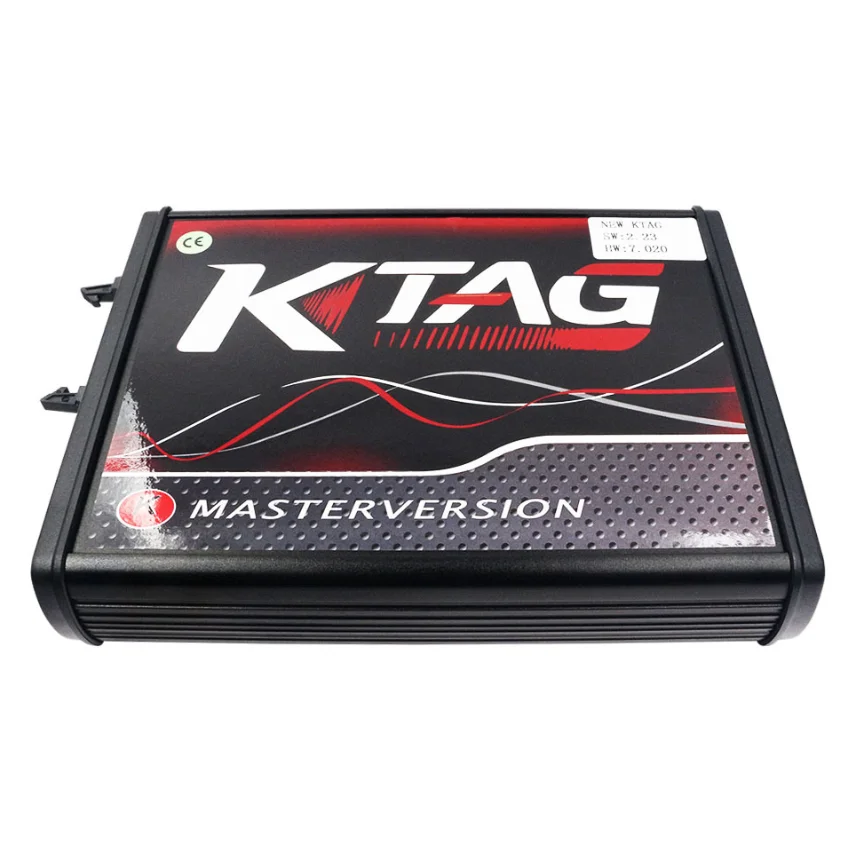 KTAG V7.020 красный PCB ECU программирование V7.020 KTM100 KTAG ECU программирование Инструмент мастер программного обеспечения V2.23 с неограниченным маркером