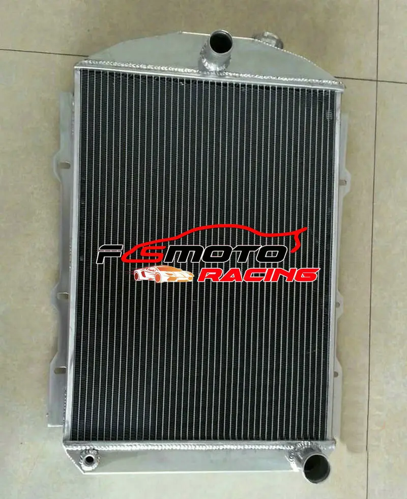 Алюминиевый радиатор для Chevrolet chevy горячий/наружный стержень 350 V8 1938 MT WO Tranny Cooler 38 3ROW 62 мм
