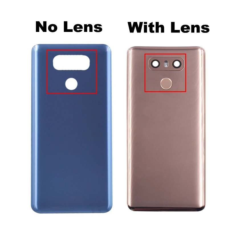 Для lg g6 Крышка батарейного отсека для lg g6 Задняя стеклянная H870 H870DS H871 H872 Дверь чехол сзади Корпус+ запасные части для lg g6 задняя крышка