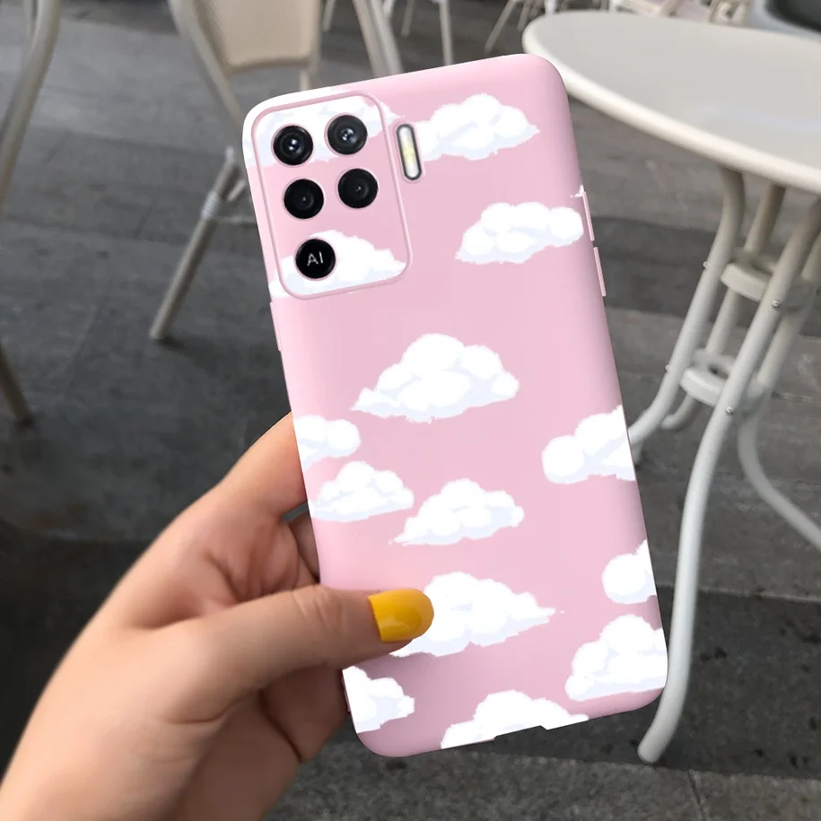 For OPPO A94 5G Case Shockproof Soft Silicone Love Heart Back Cover For OPPO A94 CPH2203 Phone Cases OPPOA94 5G A 94 6.43" Funda best iphone wallet case Cases & Covers