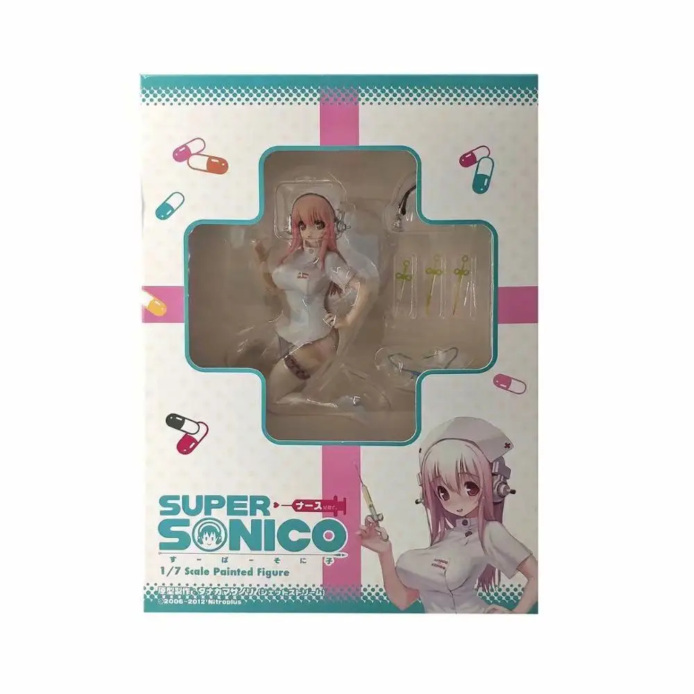 27 см Супер SONICO анимация SUPERSONICO Alphamax сексуальные девушки ракета мальчик фигурка японского аниме взрослые Фигурки игрушки - Цвет: with retail package