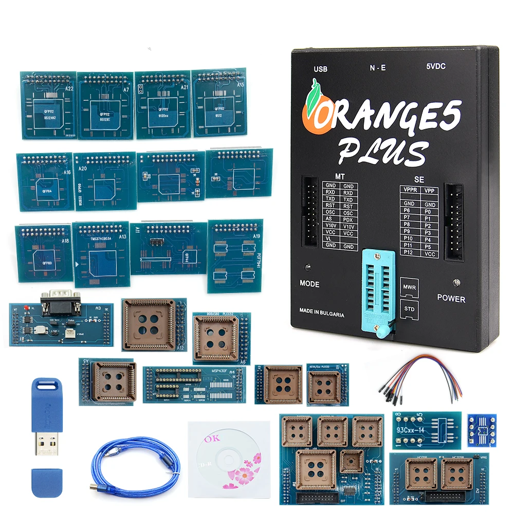 Программатор Orange5 V1.36 оранжевый 5 программатор новая версия plus с программным