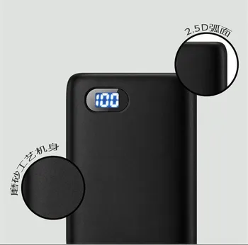 

Mini Power Bank 13800mah Dual USB Portable Charger Powerbank For Xiaomi Mi 9T Pro LED Display External Battery