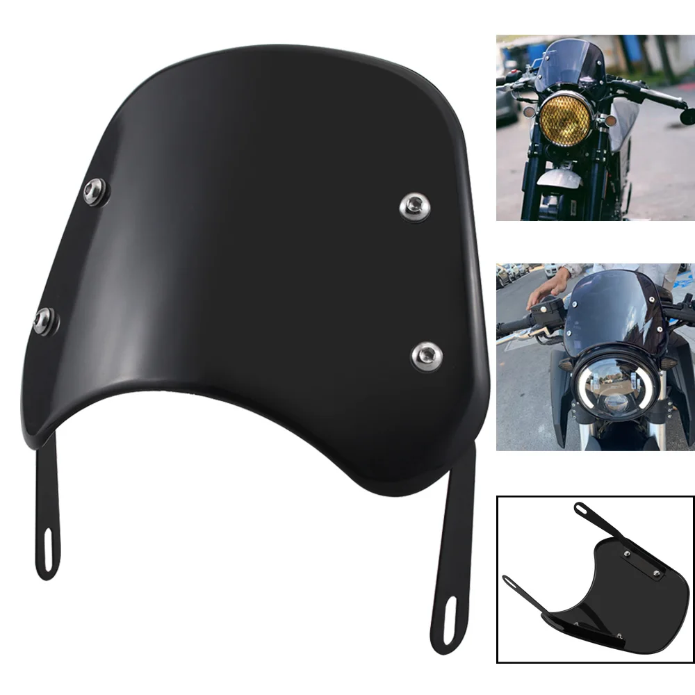 Переднее лобовое стекло для мотоцикла, ветровое стекло для YAMAHA XJ 400/XJ 600 S/XJR 1200/1300