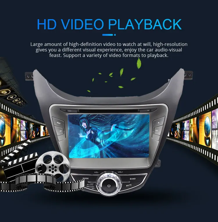 Perfect LJHANG Android 9.0 Car DVD Player For Hyundai Elantra Avante I35 2010 2011 2012 2013 Car Radio Multimedia Stereo GPS Wifi 8 Core 4