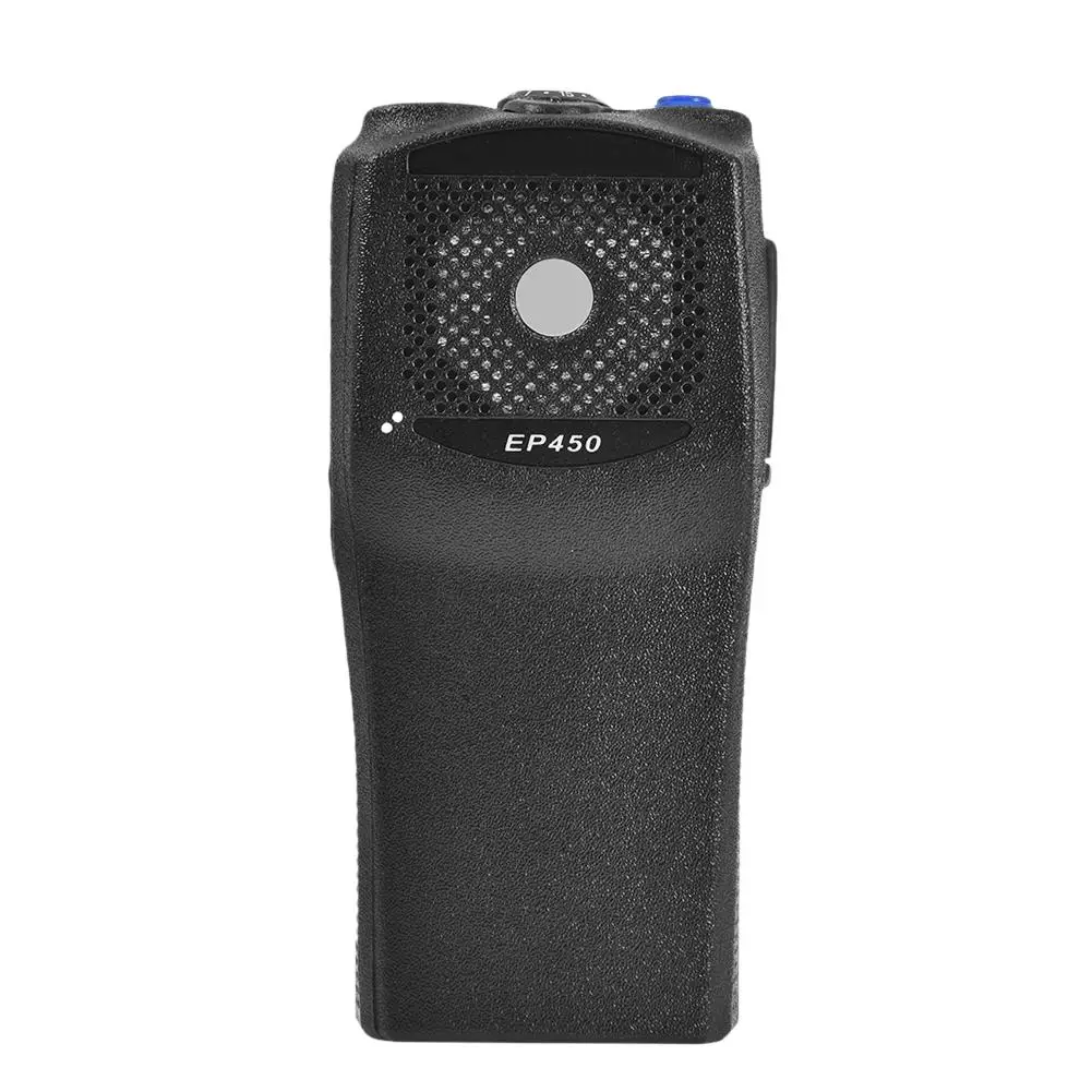 Передняя крышка для Motorola EP450 Walkie Talkie Черный пластик Прочный с ручкой корпус чехол для Motorola EP450 двухсторонний радио Новый
