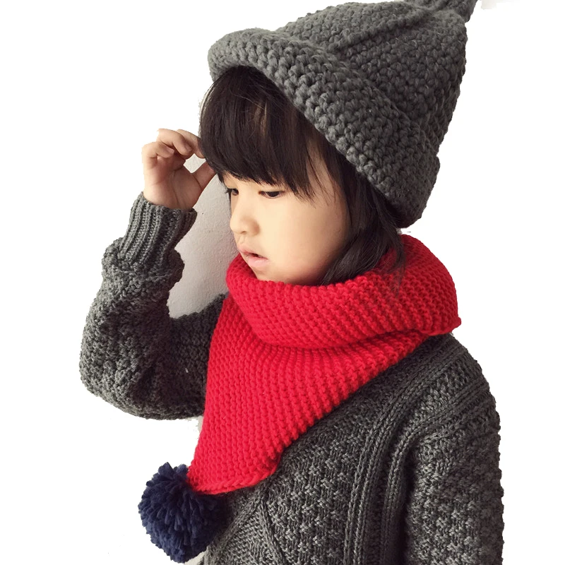 Autumn winter wool scarf for men and women knitting han edition wind warm warm collar turtleneck collar