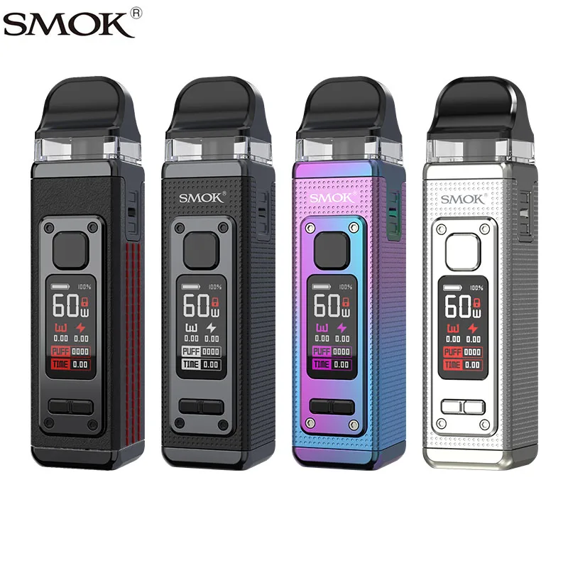 Original SMOK RPM4 Pod System Vape Kit 60W 1650mAh 5ml Cartridge DL Vaping Electronic Cigarette Vaporizer Type-C Mod | Электроника