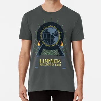 

Illuminations - Reflections Of Earth T Shirt Illuminations Epcot Night Show Fireworks Lasers Earth Fire Torch Reflection