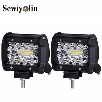 

LED Car Light Type 20 LED External Auxiliary Maintenance 60W Working Lights Suv Retrofit Spotlights Waterproof white light